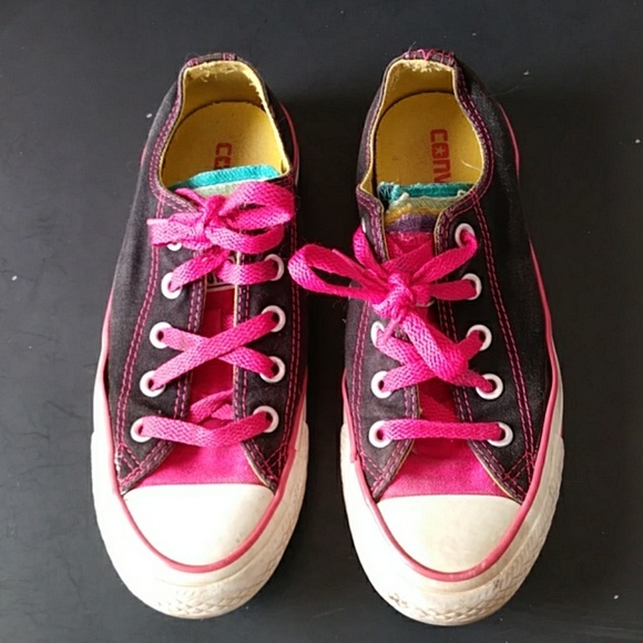 multi colored converse all stars